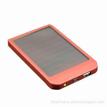 2,600mAh portable solar cell phone mobile power